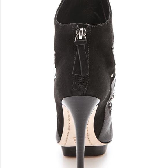 Alice + Olivia Denby Embellished Booties sz: 36 - Picture 4 of 8